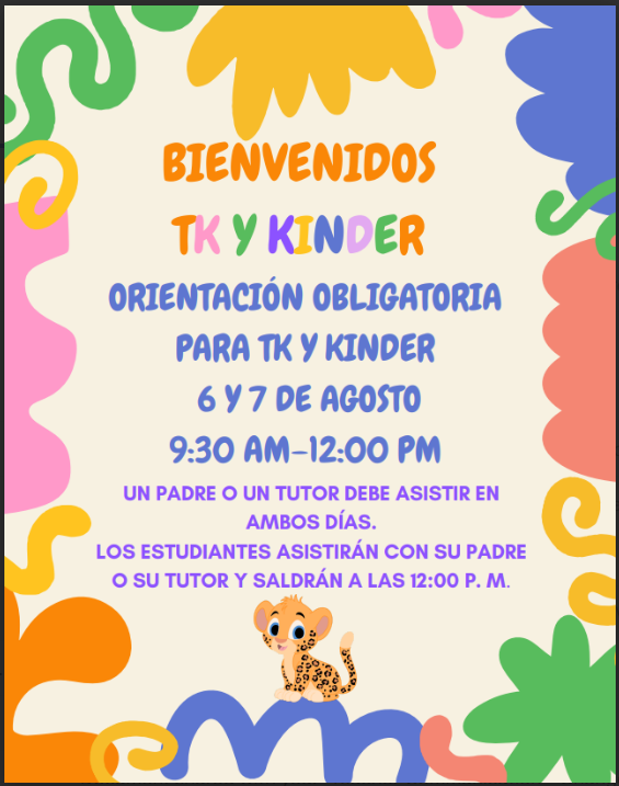 TK/Kinder Folleto